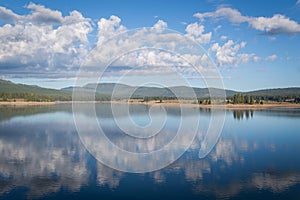 Mirror on Prosser Reservoir