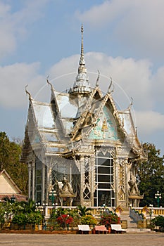 Mirror Tile Temple, Sattahip, Thailand