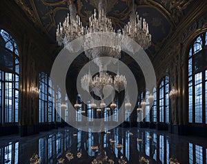 Mirrored Opulence: The Hall of Mirrors at Versailles