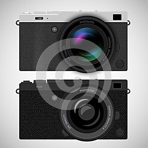 Mirrorless compact camera