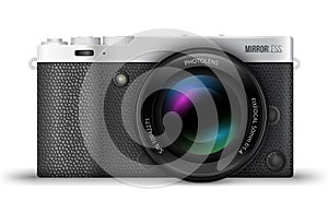 Mirrorless compact camera