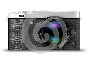 Mirrorless compact camera