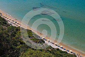 Mirtiotissa, a nudist beach. Corfu in its purest form