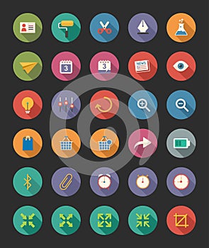 Miscellaneous Flat Icons