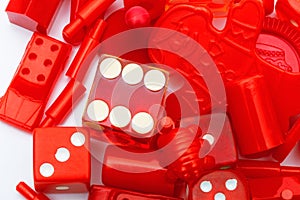 Miscellaneous game pieces