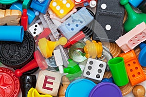 Miscellaneous game pieces