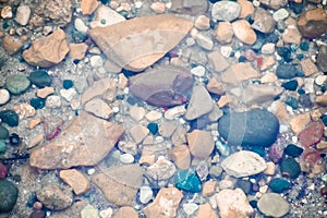 Miscellaneous Rocks at Bottom of Lake