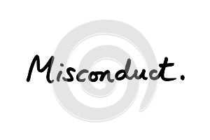 Misconduct