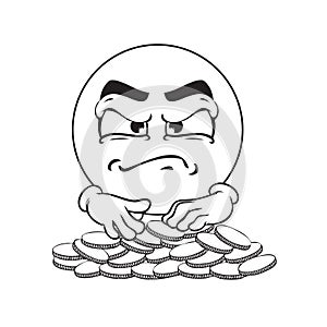 Miser over coins