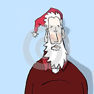 Miserable father Christmas