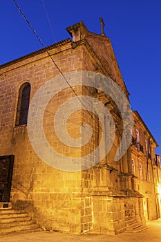 Misericordia Church in Braga at dawn photo