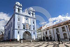 Misericordia Church Igreja at Angra do Heroismo, Terceira, Azores Islands, Portugal.