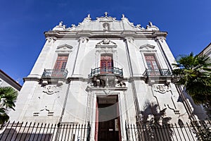 Misericordia church. 16th century Hall-Church in late Renaissance Architecture with a baroque facade. photo