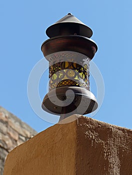 Street lamp, Misfat Al Abriyeen, Oman photo