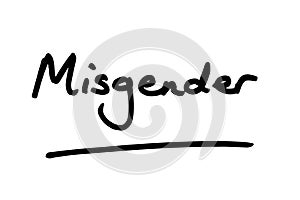 Misgender