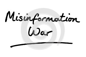 Misinformation War