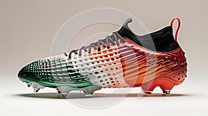 Mismatched Color Soccer Shoes
