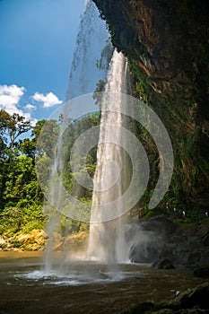 Misol Ha Waterfall in Chiapas