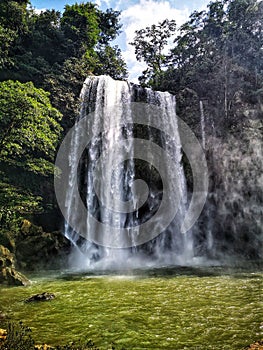 Misol ha waterfalls. Chiapas, Mexico