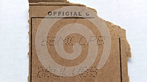 Misprint error code, USA. Ãâ.