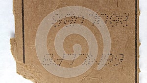 Misprint error code, USA. Ãâ.