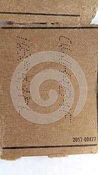 Misprint error code, USA. Ãâ.