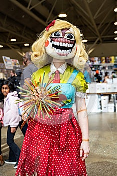 Cosplayer at Toronto Comicon event.
