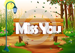 Miss You wallpaper background