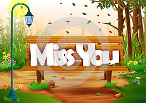 Miss You wallpaper background photo