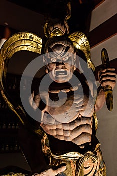 Misshaku Kongo - Muscular guardian of the Buddha