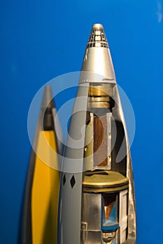 Missile warhead mechanism photo