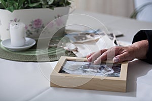 Missing a dead husband