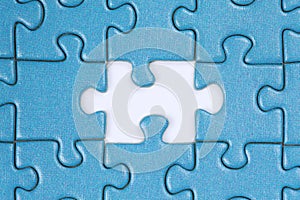 The missing piece in a puzzle