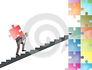 Missing piece of puzzle of a businessman build a new company