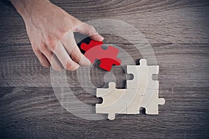 Missing piece of a puzzle