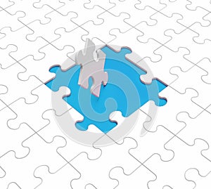 Missing Puzzle Pieces Shows Gaps