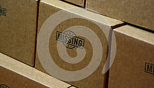 Missing stamp and stamping