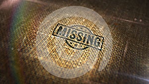 Missing stamp and stamping