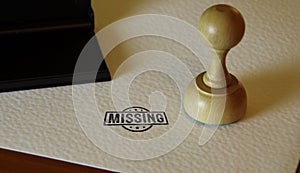Missing stamp and stamping