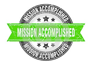 mission accomplished stamp