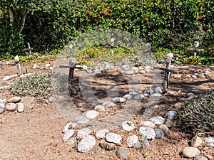 Mission Carmel, cemetery