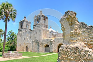 Mission concepcion in San Antonio