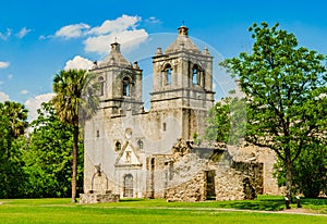 Mission Concepcion in San Antonio Texas photo