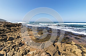 Mission Rocks Beach in Isimangaliso Wetland Park South Africa photo