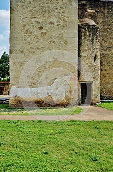 The Mission San Jose y San Miguel de Aguayo in San Antonio, Texas