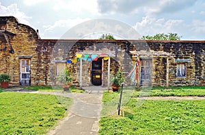 The Mission San Jose y San Miguel de Aguayo in San Antonio, Texas