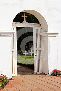 Mission San Luis Rey Cemetery photo