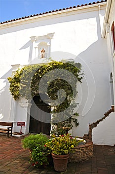 Mission San Luis Rey Courtyard