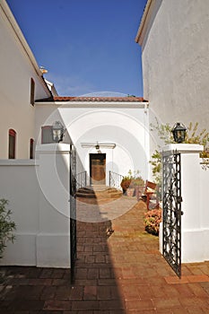 Mission San Luis Rey Courtyard