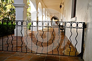 Mission San Luis Rey Courtyard